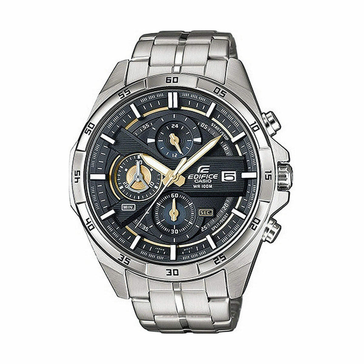 Men's Watch Casio EFR-556D-1AVUEF Black Silver