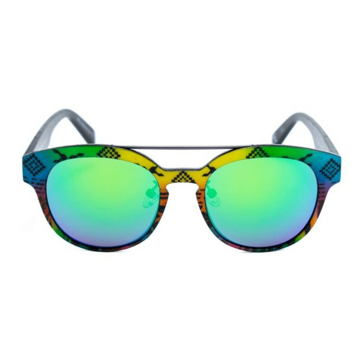 Unisex Sunglasses Italia Independent 0900AINX-149-000 Yellow Blue Green (ø 50 mm)