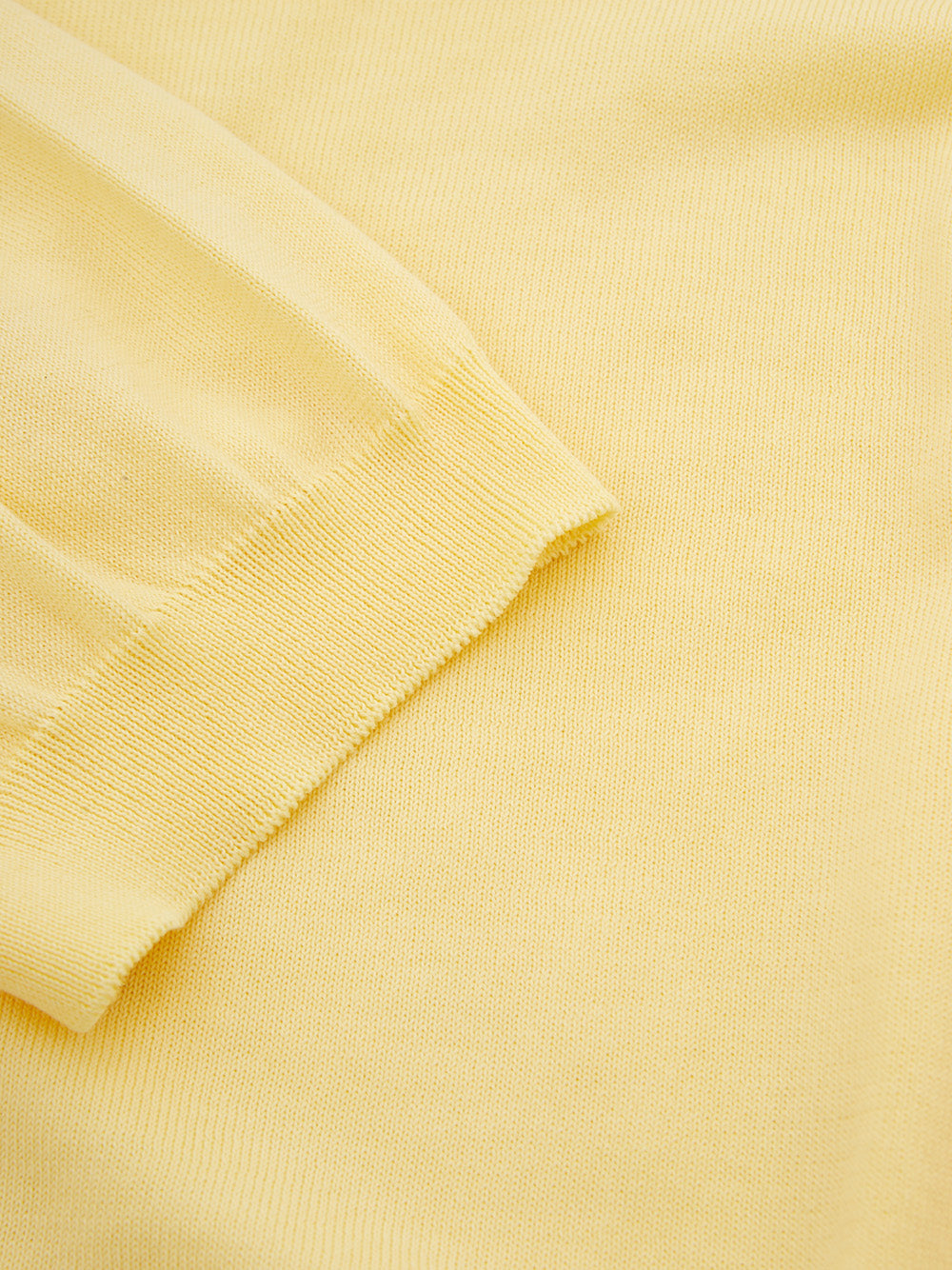 Round neck Cotton Yellow T-Shirt