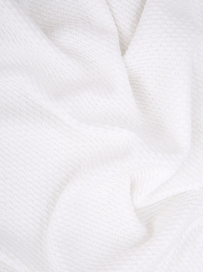 White Cotton Jumper Knitwear