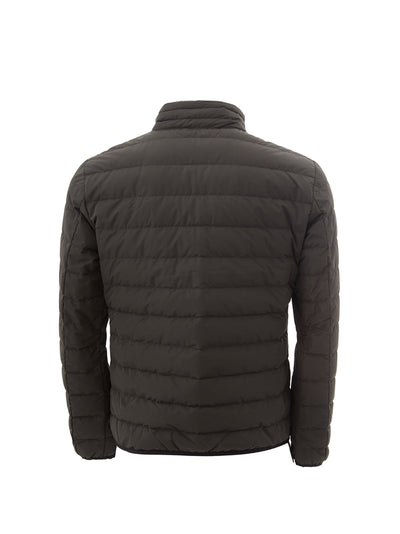 Dark Grey Quilted Lightweight Jacket