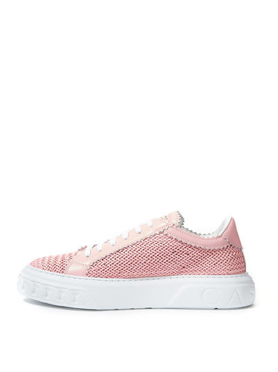 Leather Pink 'Off Road' Sneaker