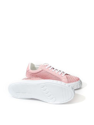 Leather Pink 'Off Road' Sneaker