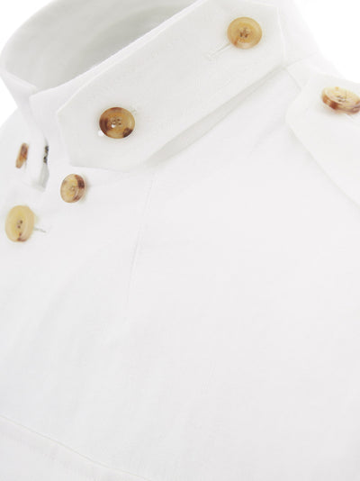 White Linen Saharan Jacket