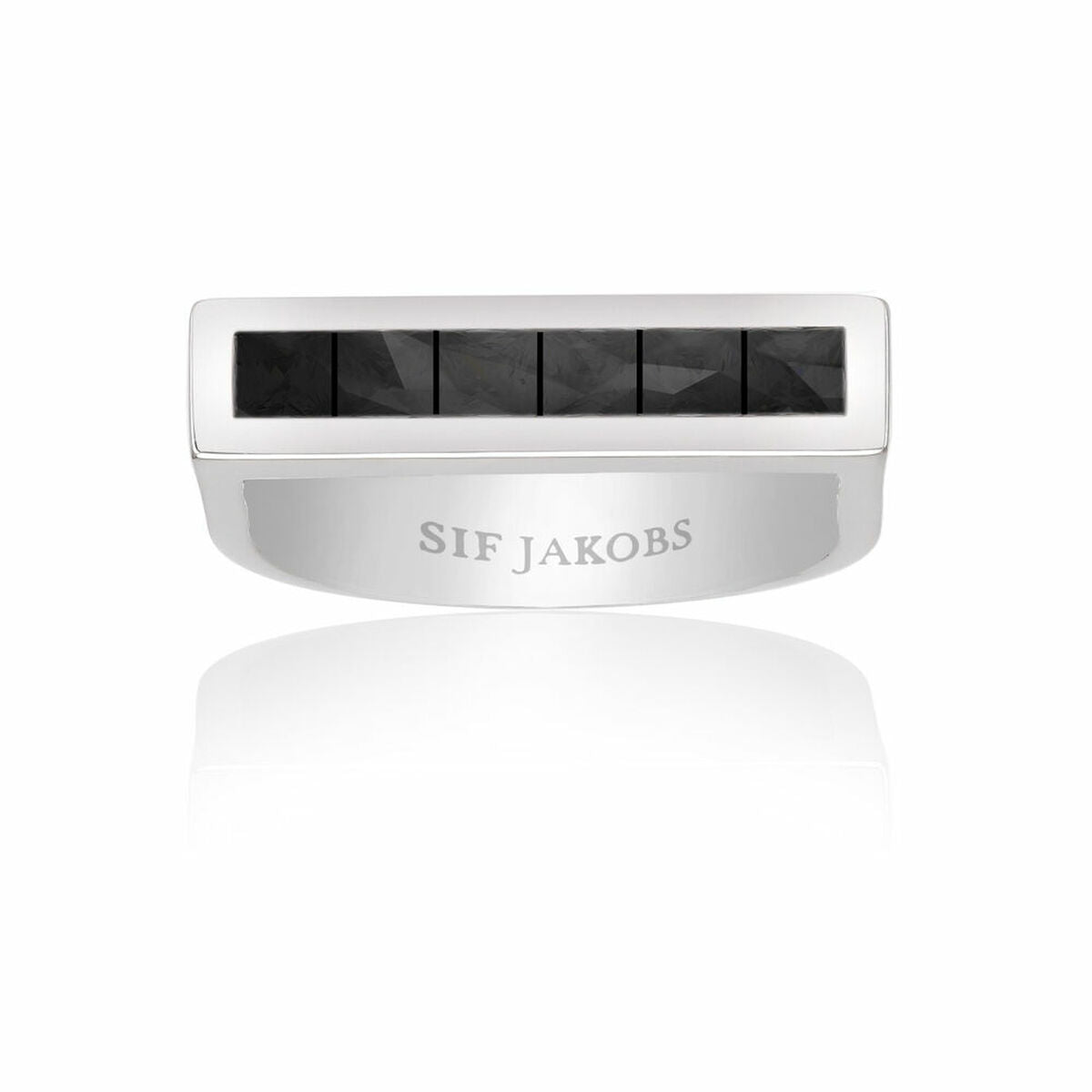 Ladies' Ring Sif Jakobs R024-BK-58 (Size 18)