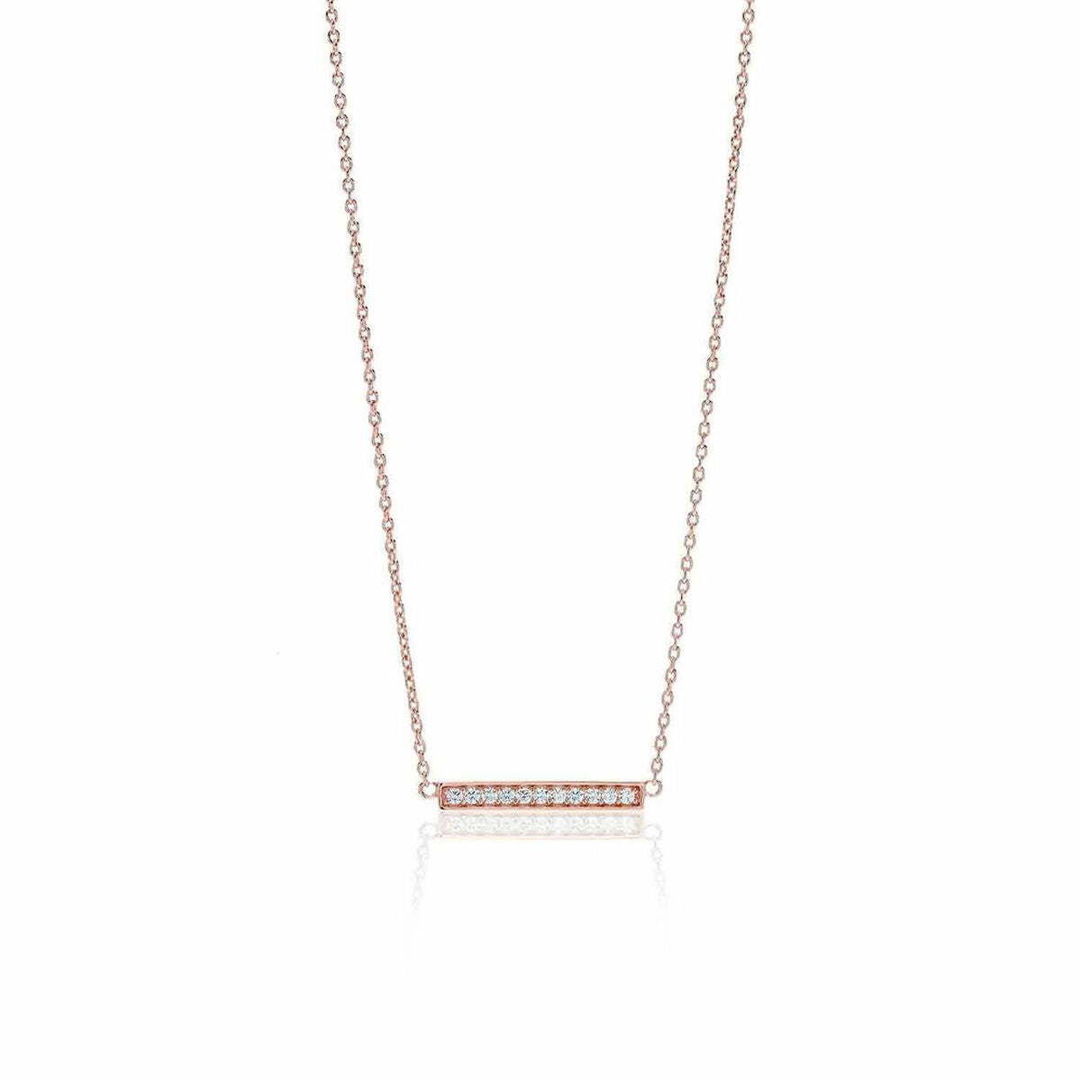 Ladies'Necklace Sif Jakobs C1011-CZ-RG (38 cm)
