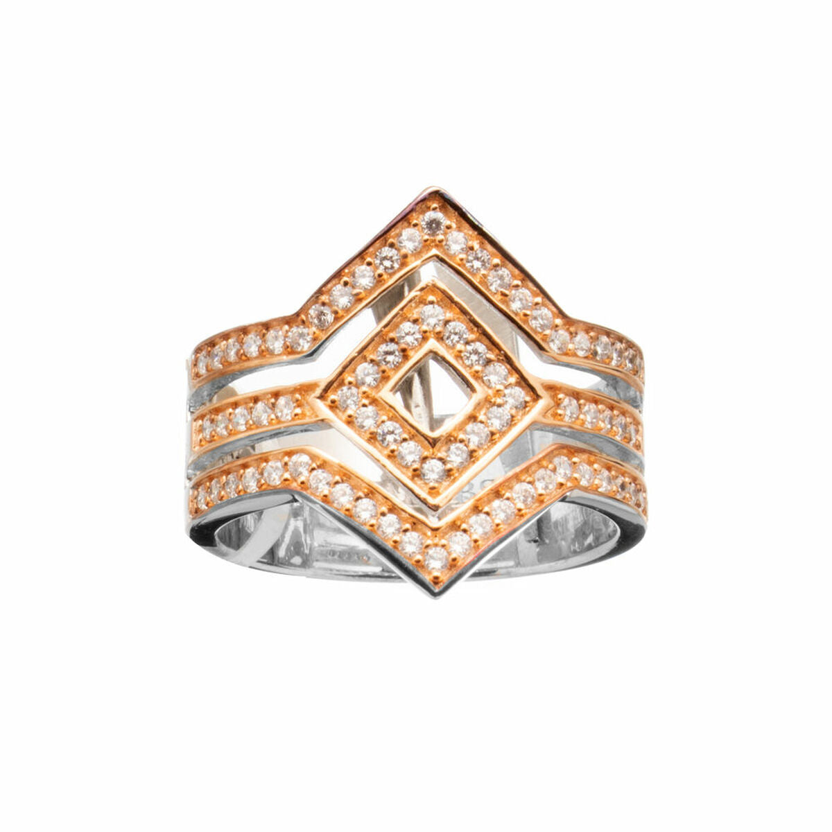 Ladies' Ring Sif Jakobs A001-CZ-RG (Size 14)
