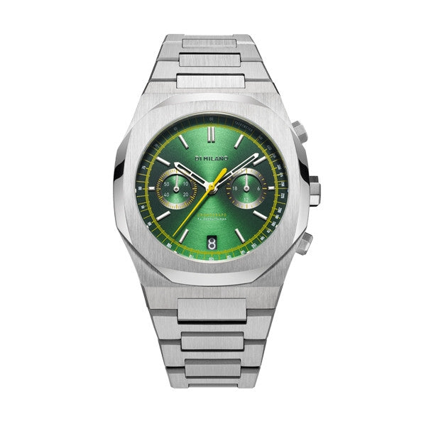 D1 MILANO Mod. CRONOGRAFO NOBLE GREEN - RE-STYLE EDITION D1-CHBJ10