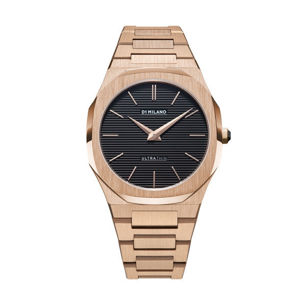 D1 MILANO Mod. ULTRA THIN ROSE GOLD - RE-STYLE EDITION D1-UTBJ16