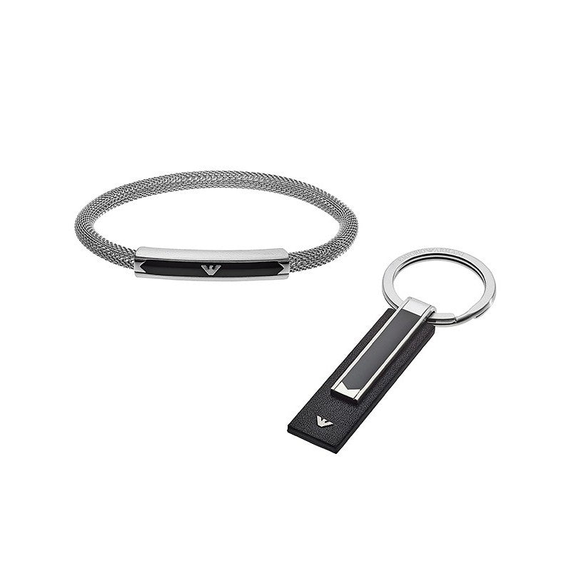 EMPORIO ARMANI JEWELS Mod. PARURE Special Pack (Bracelet+ Keychain) EGS2613040