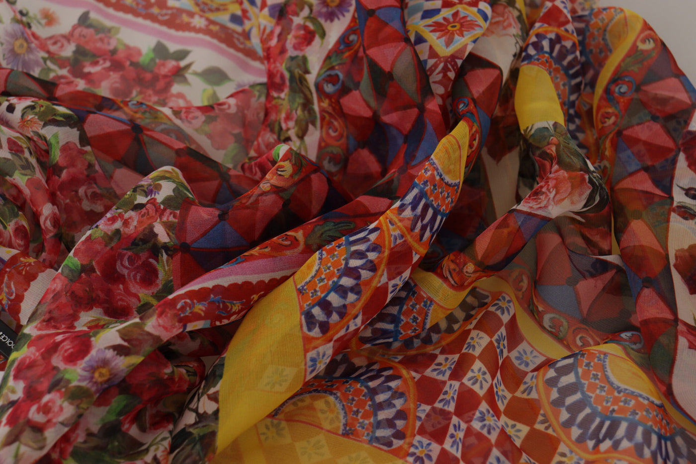 Multicolor Floral Print Shawl Wrap Scarf