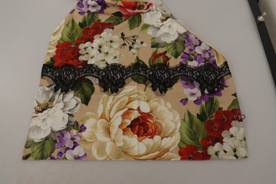Multicolor Floral Lace Wrap Shawl Scarf
