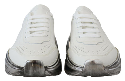 White Leather Sport DAYMASTER Sneakers Shoes