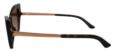 Brown Havana Acetate Frame Cat Eye DG4357F Sunglasses
