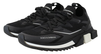 Black Stretch Sorrento Sneakers Shoes