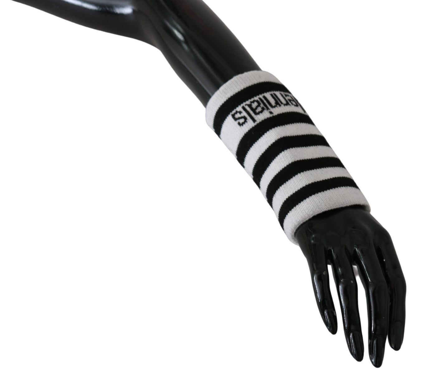 Black White 1 PSC Wool Arm Warmer DGMillennials  Gloves