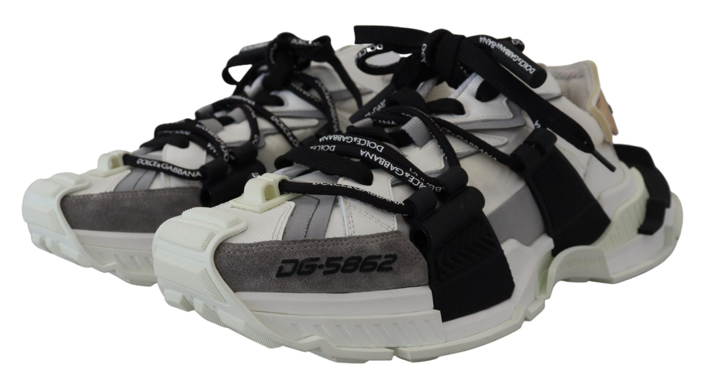 Black Sneakers Mens DG-5862 SPACE Shoes Sneakers