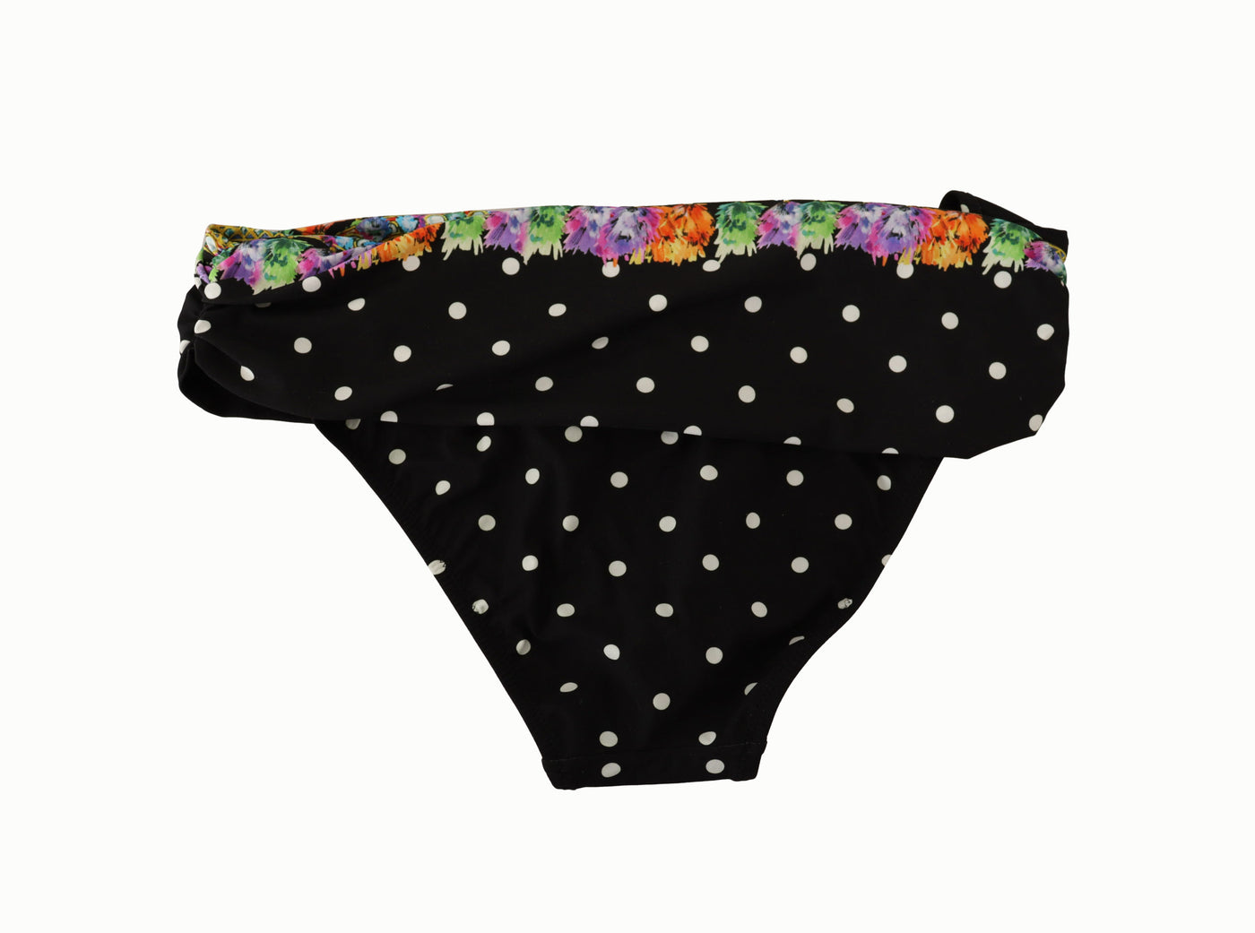 Bikini Bottom Black Polka Dot Swimwear
