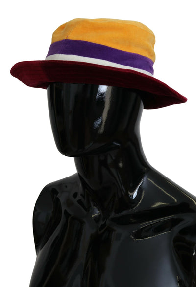 Multicolor DG Logo Cotton Blend Bucket Hat