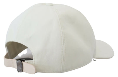 White DG Logo Embroidery Baseball Men Hat