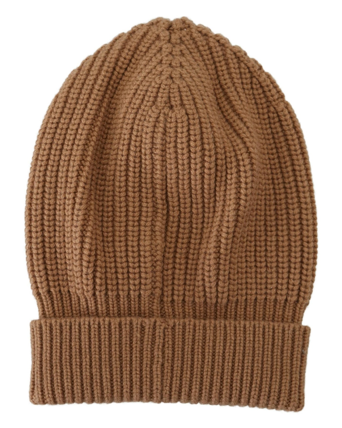 Brown Knit DG Logo Women Winter Beanie Cap Hat