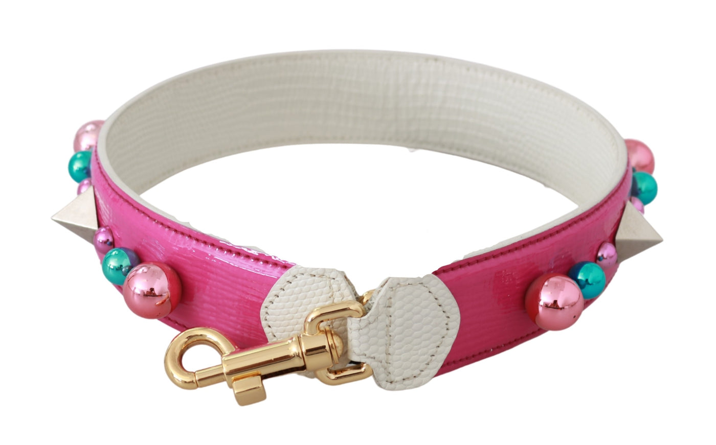 Pink Handbag Accessory Leather Shoulder Strap