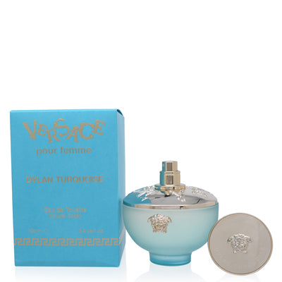 DYLAN BLUE TURQUOISE/VERSACE EDT SPRAY 3.4 OZ (100 ML) (W)