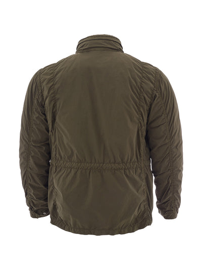 Green Jacket with Detachable Inner Layer