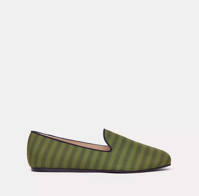 Green Cotton Moccasin