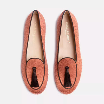 Orange Flat Shoe
