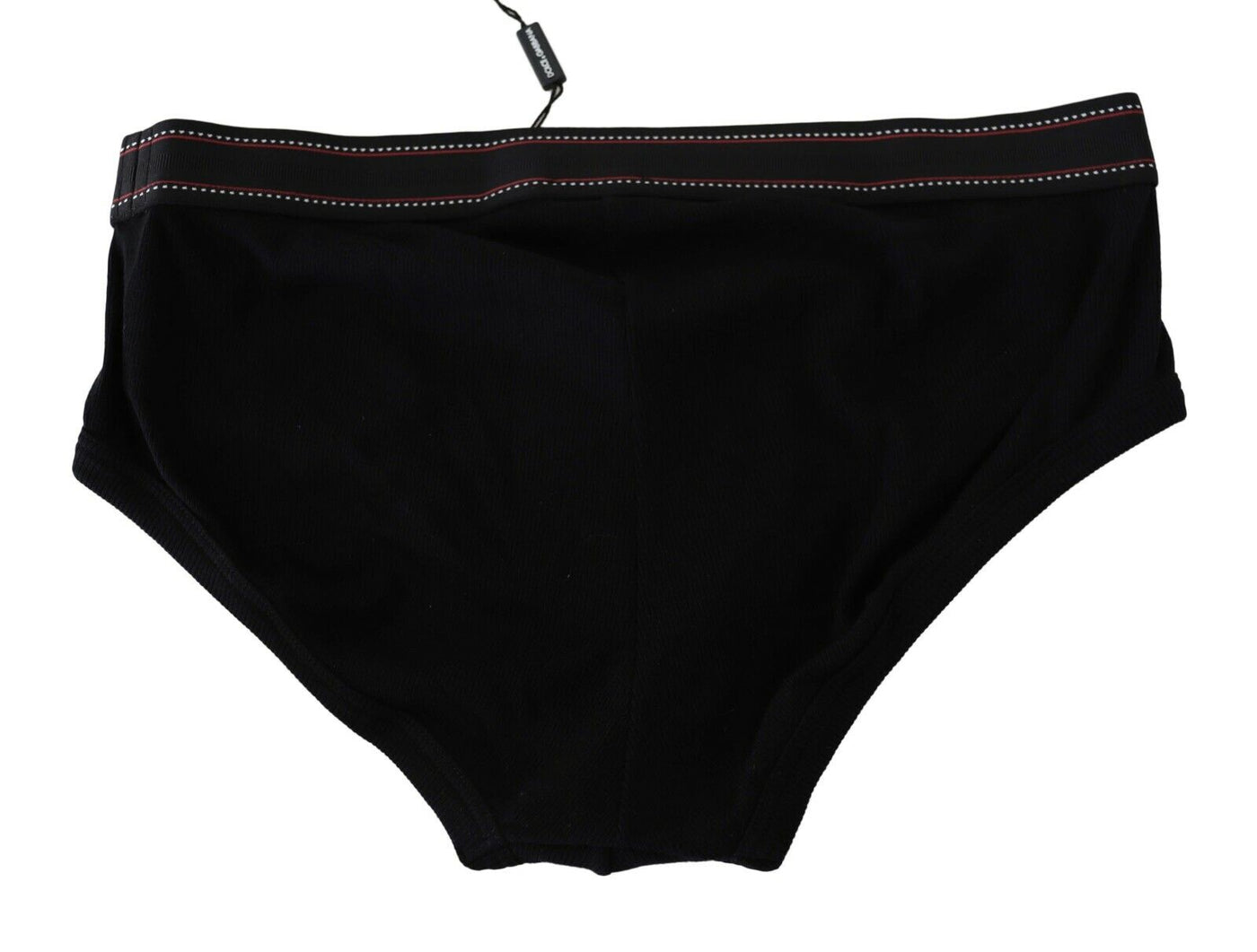 Black Cotton Stretch Slip Brando Brief Underwear