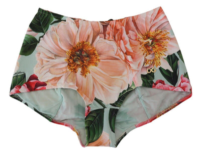 Multicolor Floral Print Beachwear Swimwear Bottom Bikini